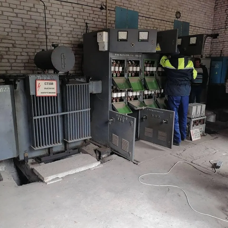 Transformer substation installation