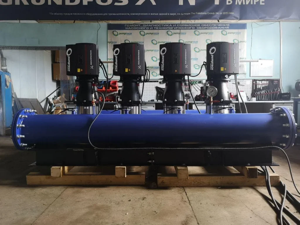 Unit for corrosive fluids
